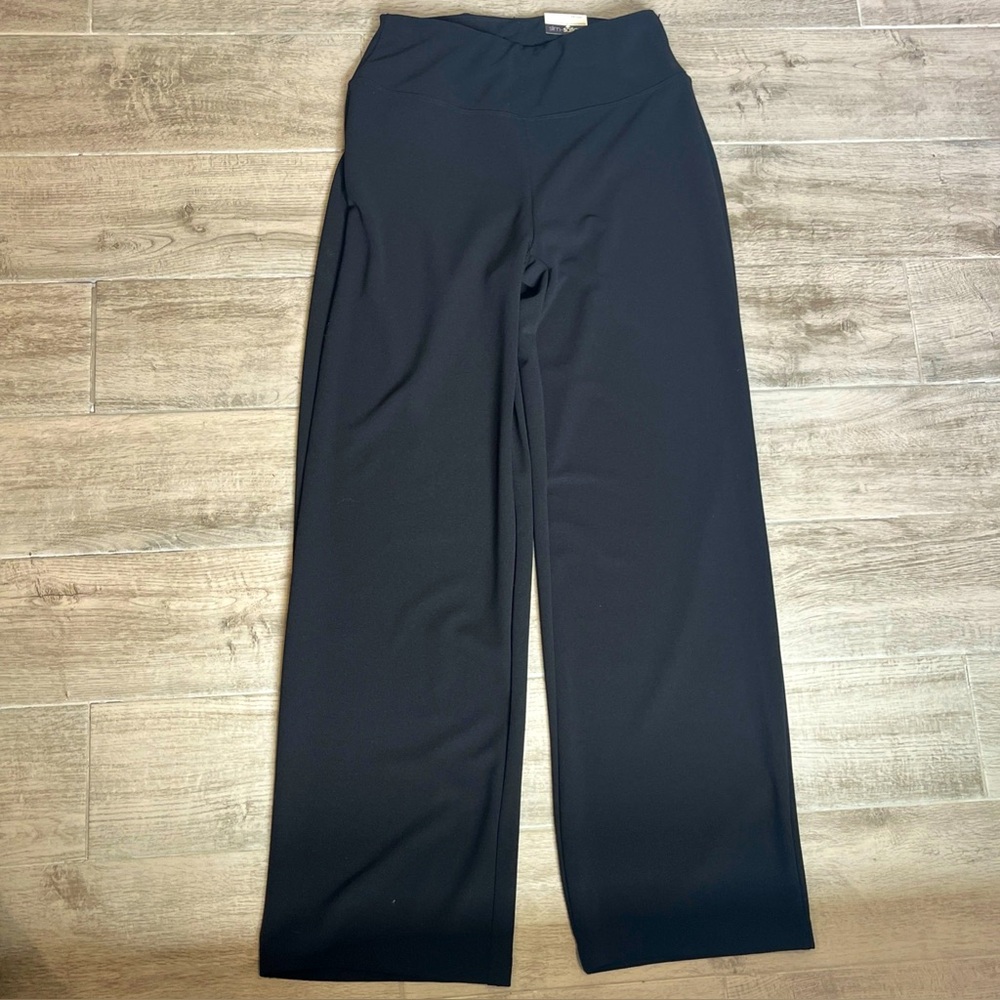 Slim-Sation by Multiples Women's Size XS Legging Black Straight Leg Pants NWT